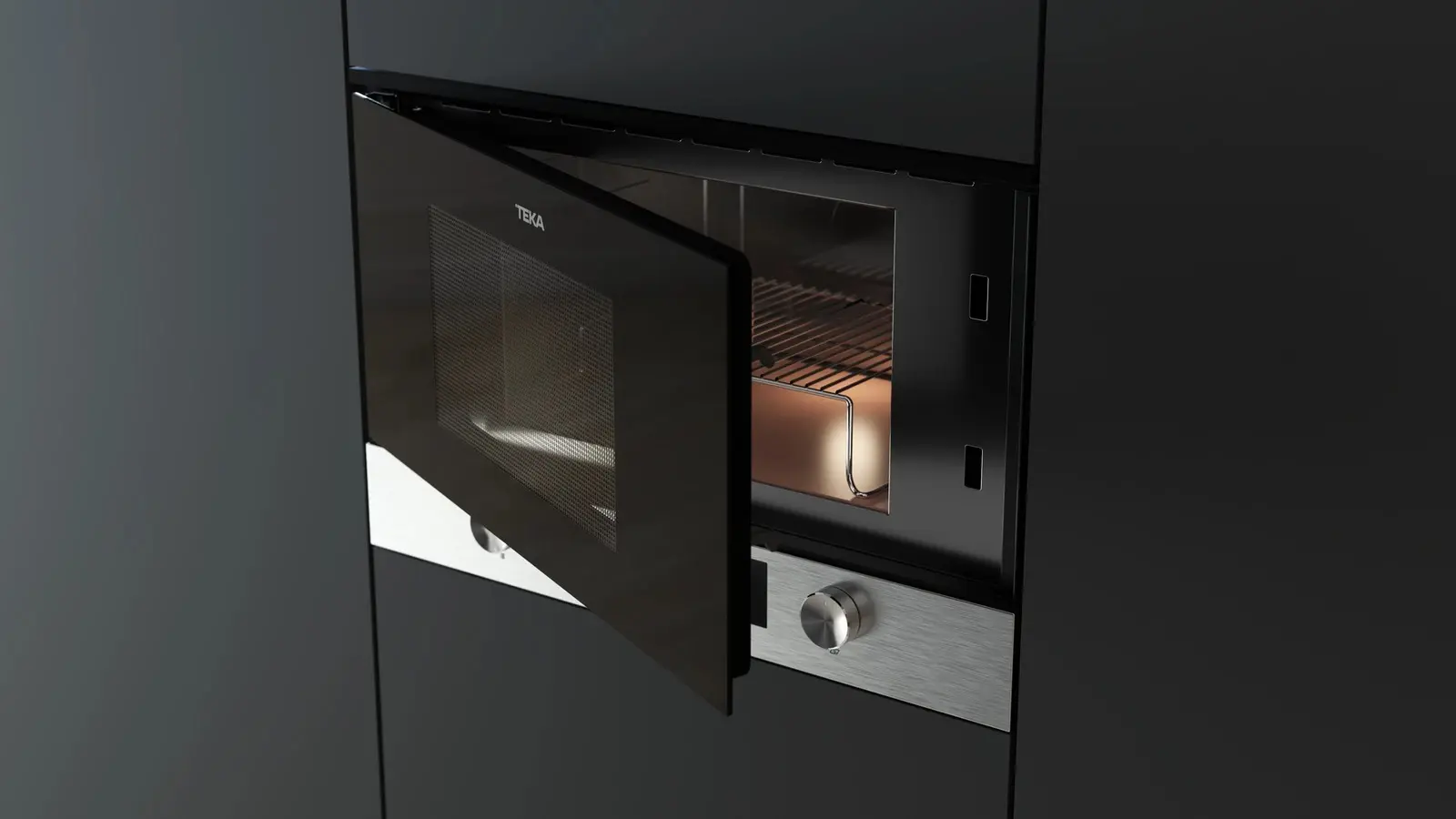 Cuptor cu microunde incorporabil Teka NEO MS 6220 BIS R SS (Inox) - 4