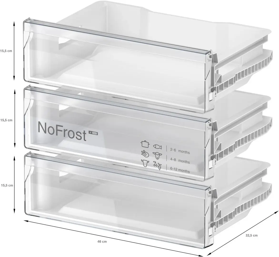 Встраиваемая морозильная камера Bosch GUN21ADE0 (White)