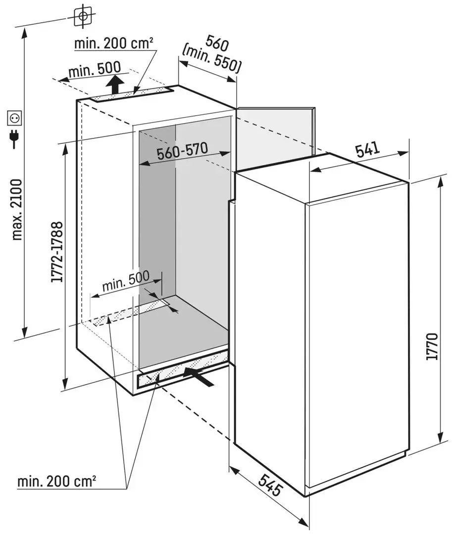 Встраиваемая морозильная камера Liebherr Plus SIFNSf 5128 (White)