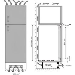 Встраиваемый морозильник-шкаф Teka Maestro RSF 73350 FI (Grey) Thumb