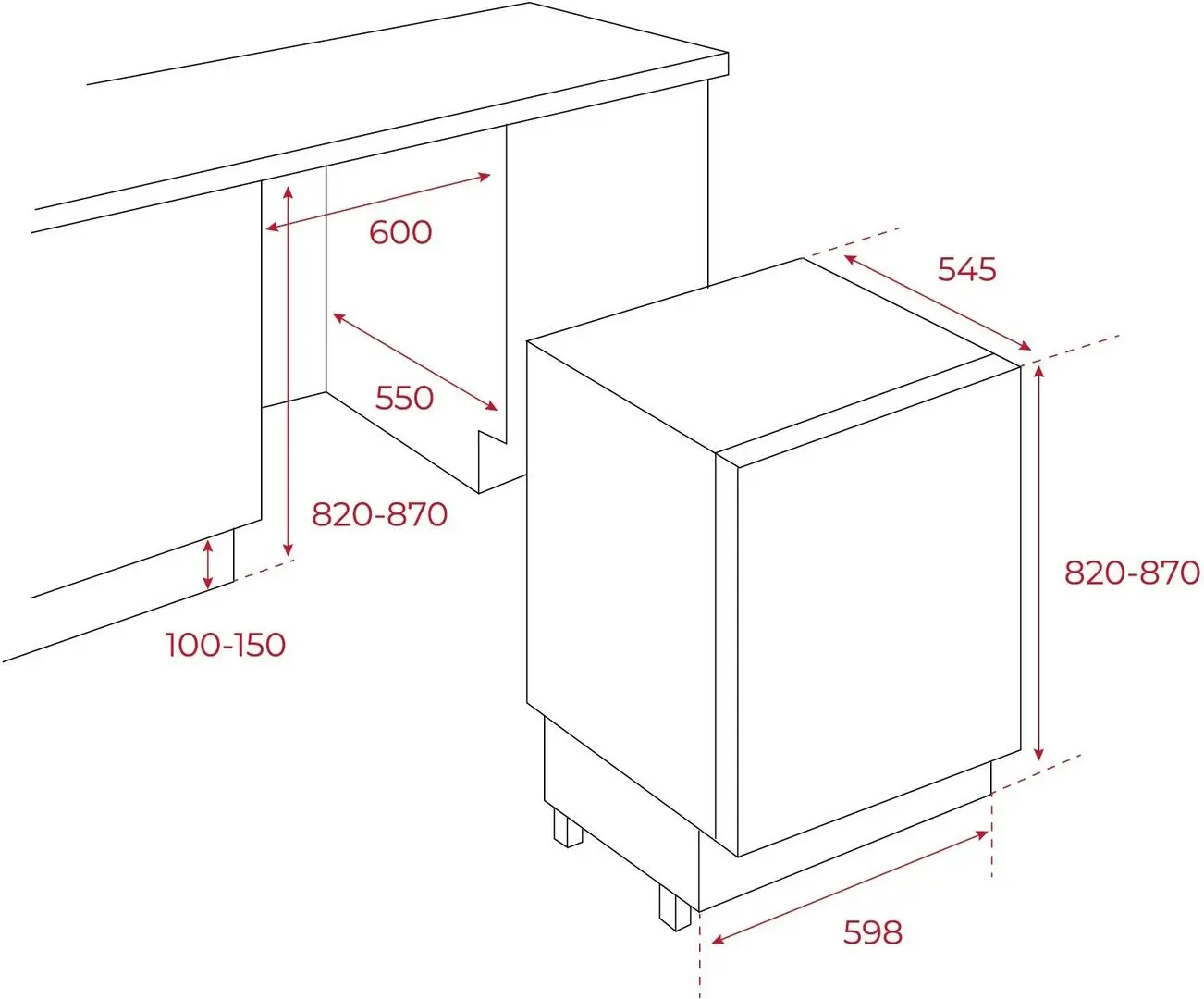 Camera decongelare incorporabila Teka RSF 41150 BU EU (Grey)