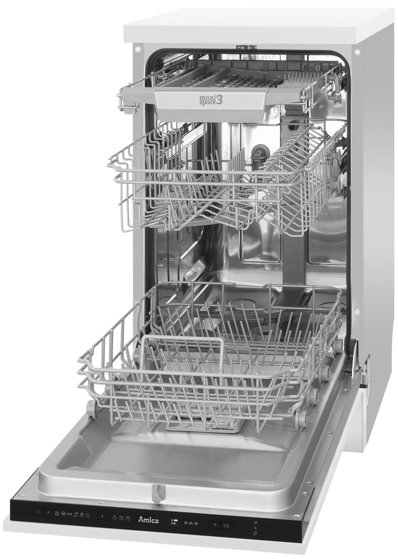 Встраиваемая посудомоечная машина Amica DIM42E6EBqO - 4