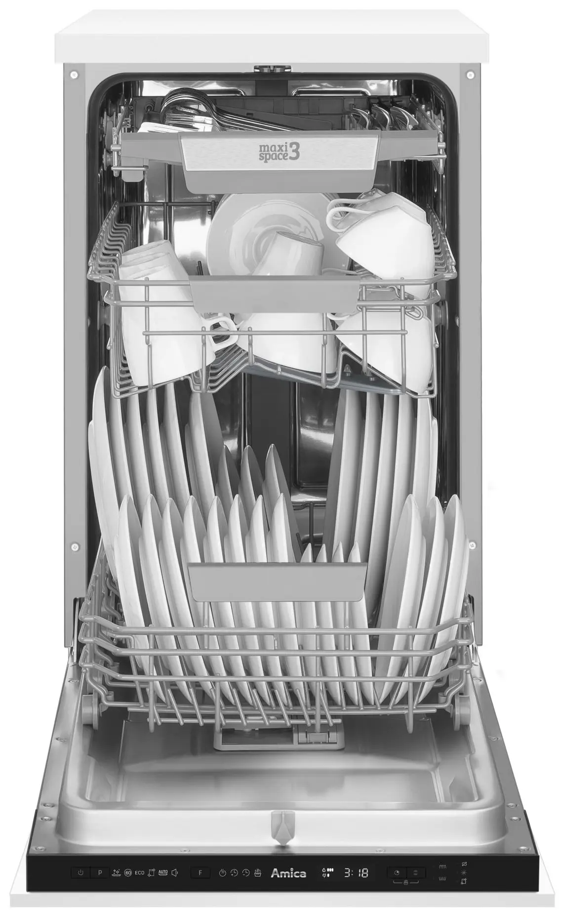 Встраиваемая посудомоечная машина Amica DIM44C6EMONqH - 3