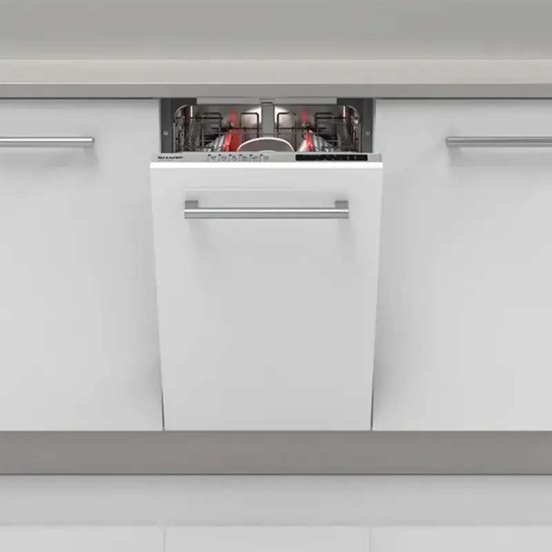 Masina de spalat vase incorporabila Sharp QW-NS15I49E0X-EU (White) - 3