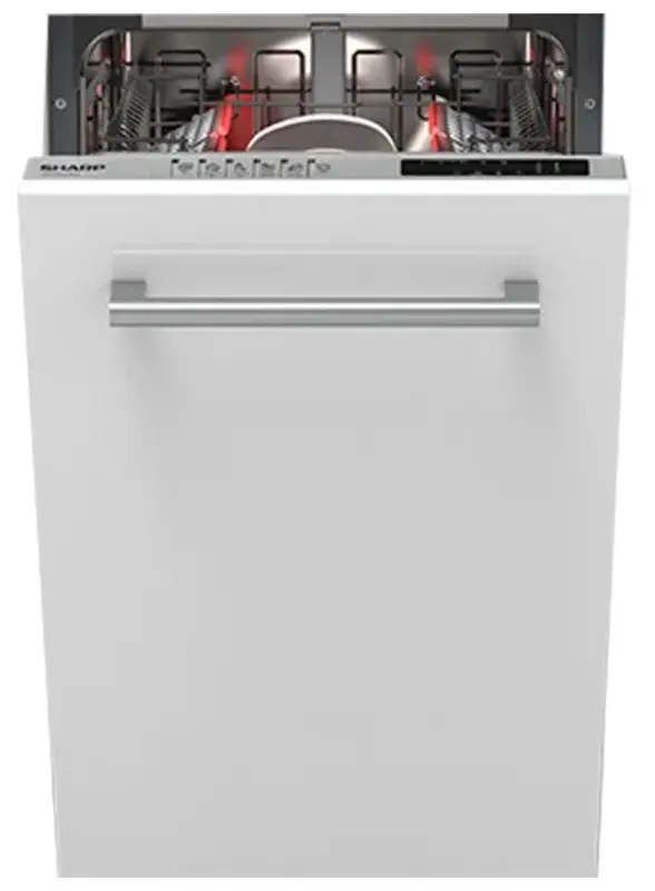 Masina de spalat vase incorporabila Sharp QW-NS15I49E0X-EU (White)