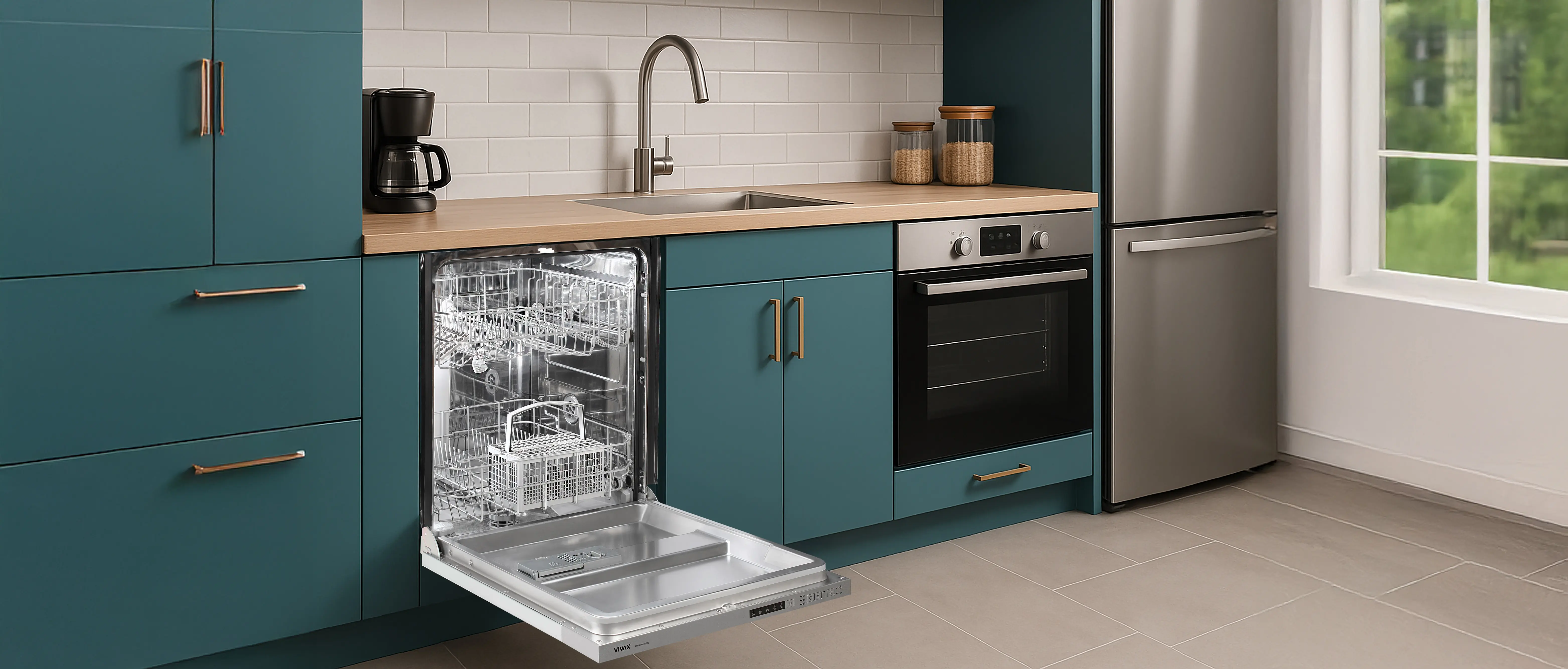 Masina de spalat vase incorporabila Vivax DWB-601252CL - 4