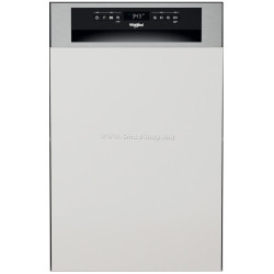 Masina de spalat vase semiincorporabila Whirlpool WSBO 3O34 PF X