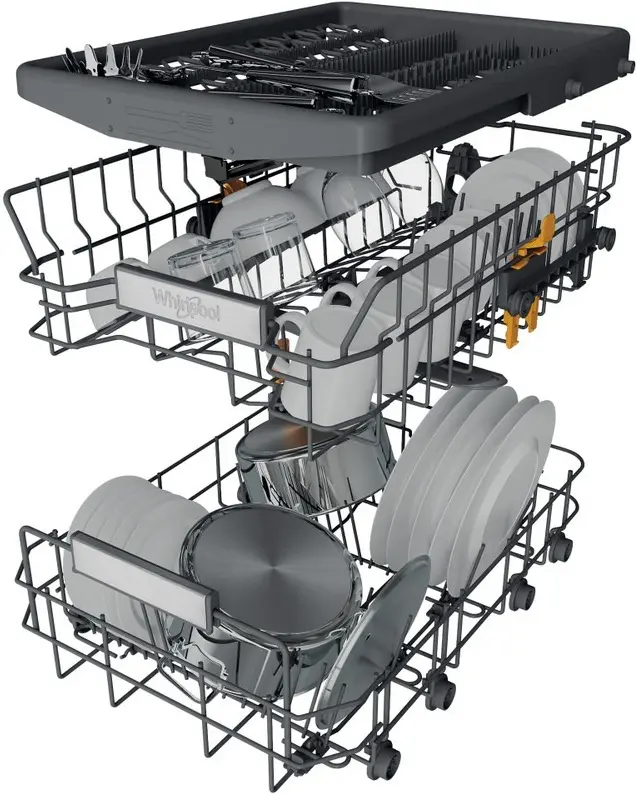 Встраиваемая посудомоечная машина Whirlpool WH6UB10BS7A0X - 3