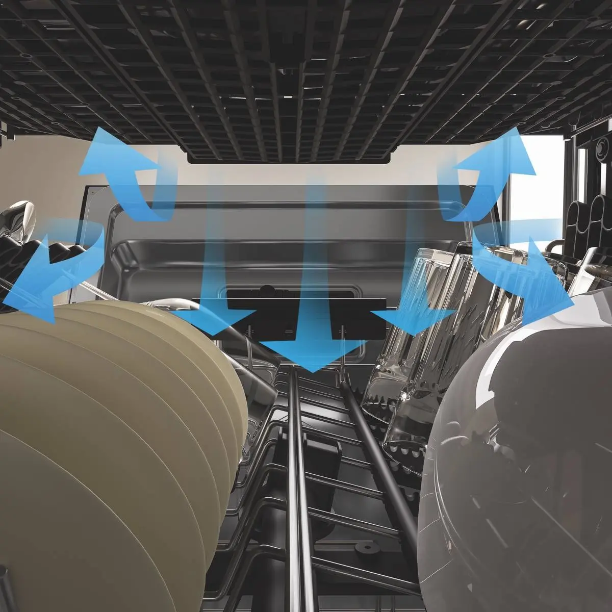 Встраиваемая посудомоечная машина Whirlpool WH6UB10BS7A0X - 5