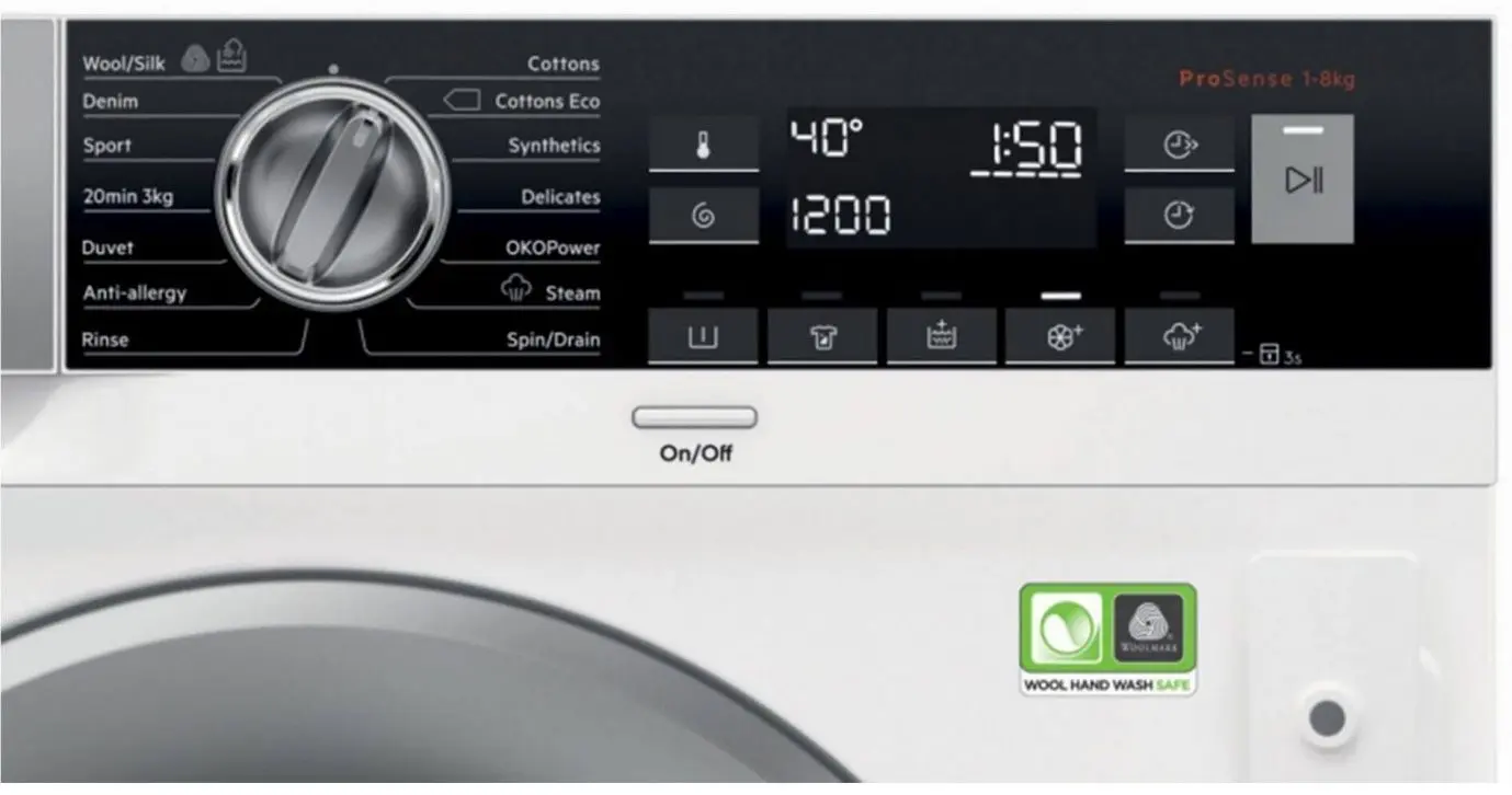 Встраиваемая стиральная машина AEG L8FBE48SI (White) - 5