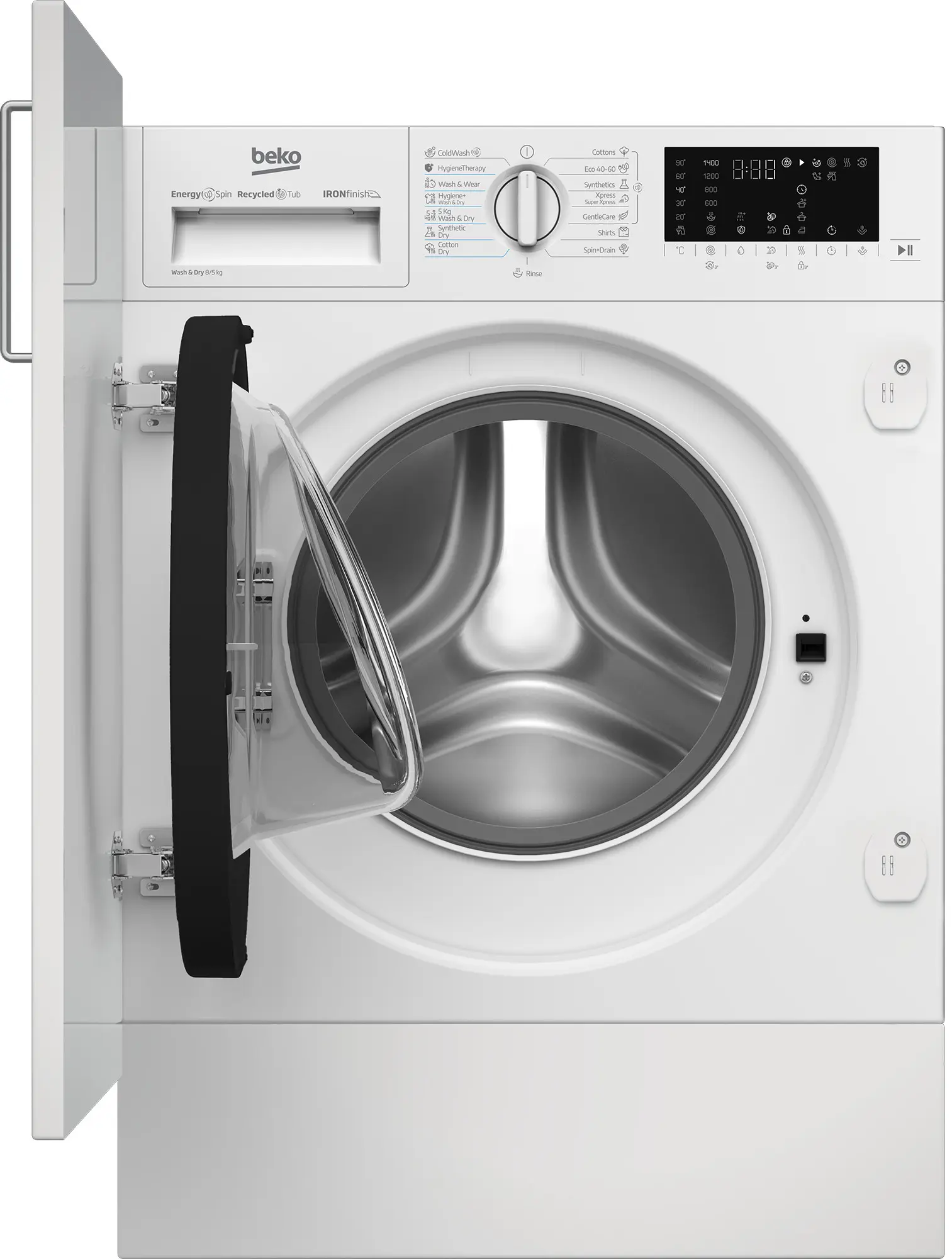 Встраиваемая стиральная машина с сушкой Beko B5DBT68547W (White) - 2