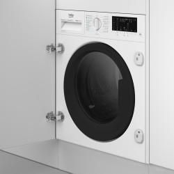 Встраиваемая стиральная машина с сушкой Beko B5DBT68547W (White) Thumb