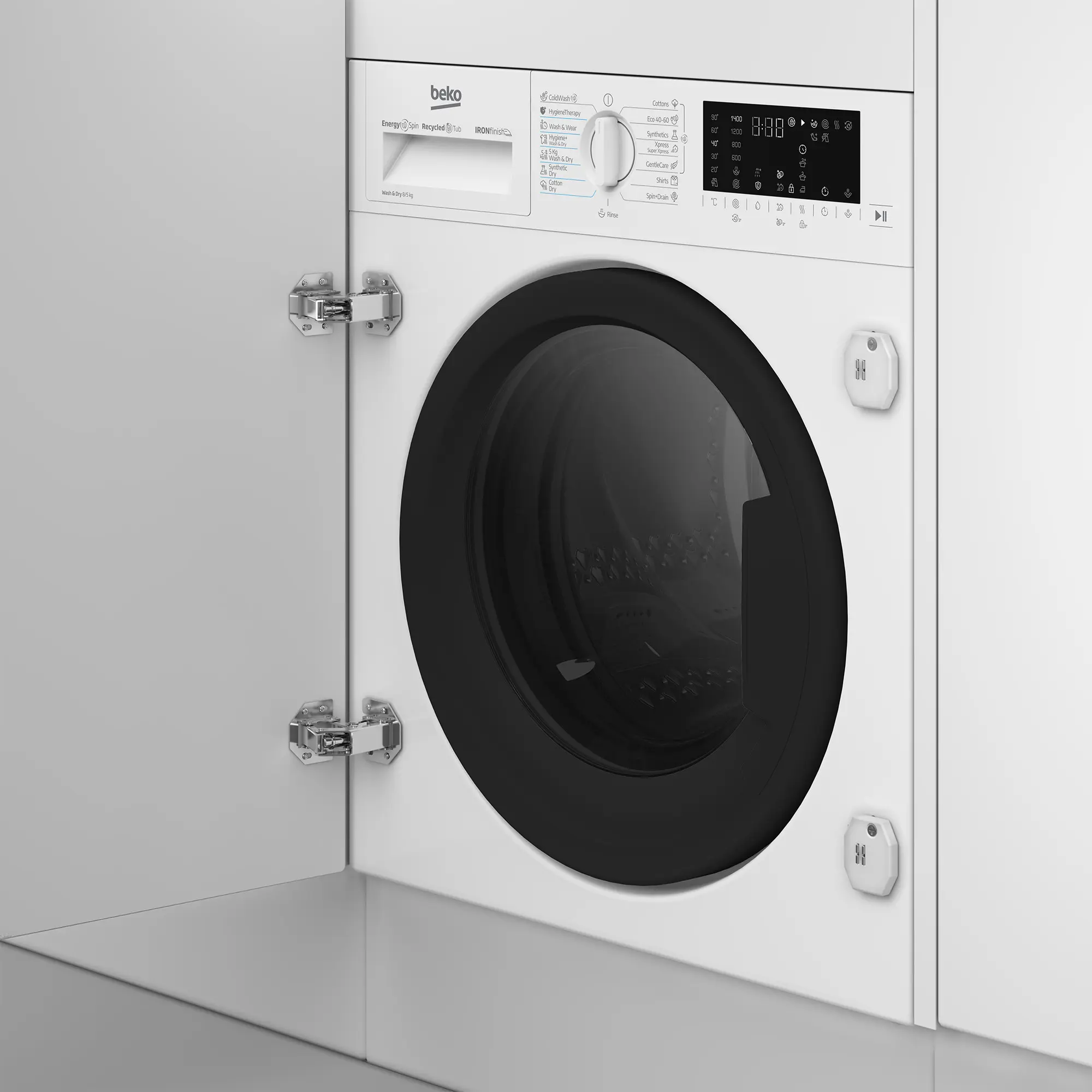 Встраиваемая стиральная машина с сушкой Beko B5DBT68547W (White) - 3