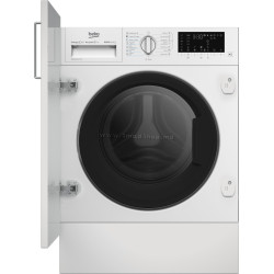 Встраиваемая стиральная машина с сушкой Beko B5DBT68547W (White)