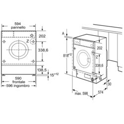 Встраиваемая стиральная машина Bosch Serie 8 WIW28542EU (White) Thumb