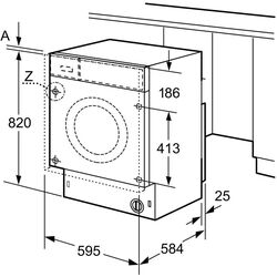 Встраиваемая стиральная машина Bosch WKD28543EU (White) Thumb