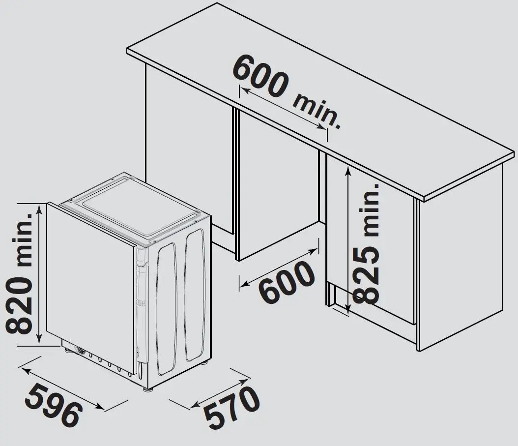 Встраиваемая стиральная машина Candy CBWM 914DW-07 (White) - 2
