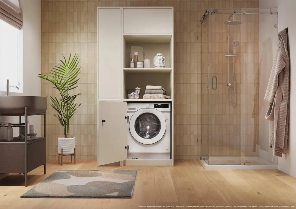 Masina de spalat incorporabila cu uscator Candy ProWash&Dry 400 BC4S695M6D8-S (White) - 6