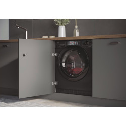 Встраиваемая стиральная машина Haier HWQ90B416FWBB-S (Black) Thumb
