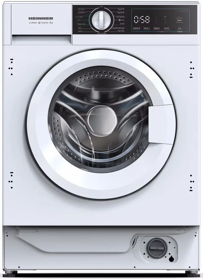 Masina de spalat incorporabilă Heinner HWM-BI814IVA+++ (White)