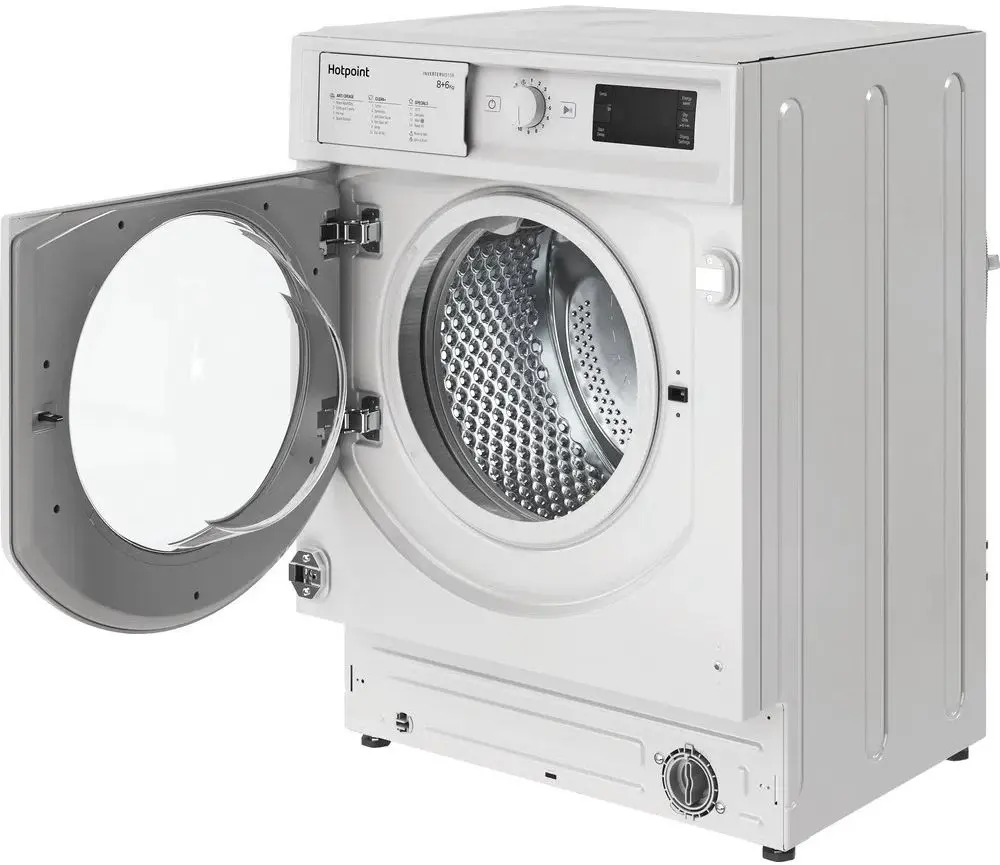 Встраиваемая стиральная машина с сушкой Hotpoint-Ariston BI WDHG 861484 EU (White) - 5