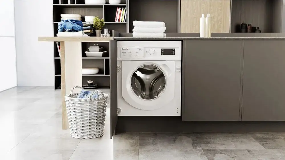 Встраиваемая стиральная машина с сушкой Hotpoint-Ariston BI WDHG 861484 EU (White) - 2