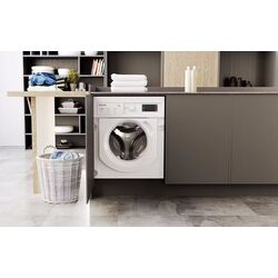Mașină de spălat cu uscător incorporabilă Hotpoint-Ariston BI WDHG 861485 EU (White) Thumb