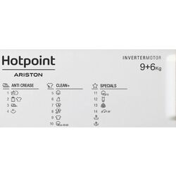 Masina de spalat incorporabila cu uscator Hotpoint-Ariston BIWDHG961484EU (White) Thumb