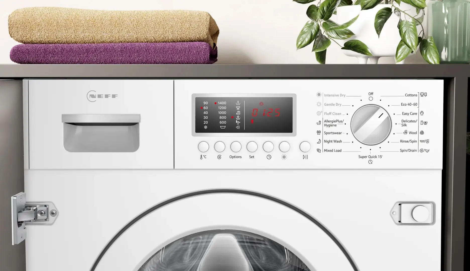 Встраиваемая стиральная машина Neff V6540X3EU (White) - 6