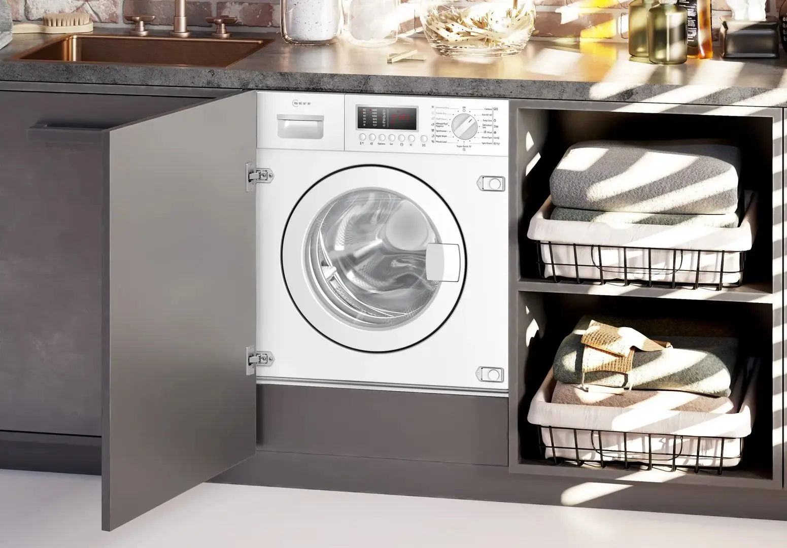 Встраиваемая стиральная машина Neff V6540X3EU (White) - 2