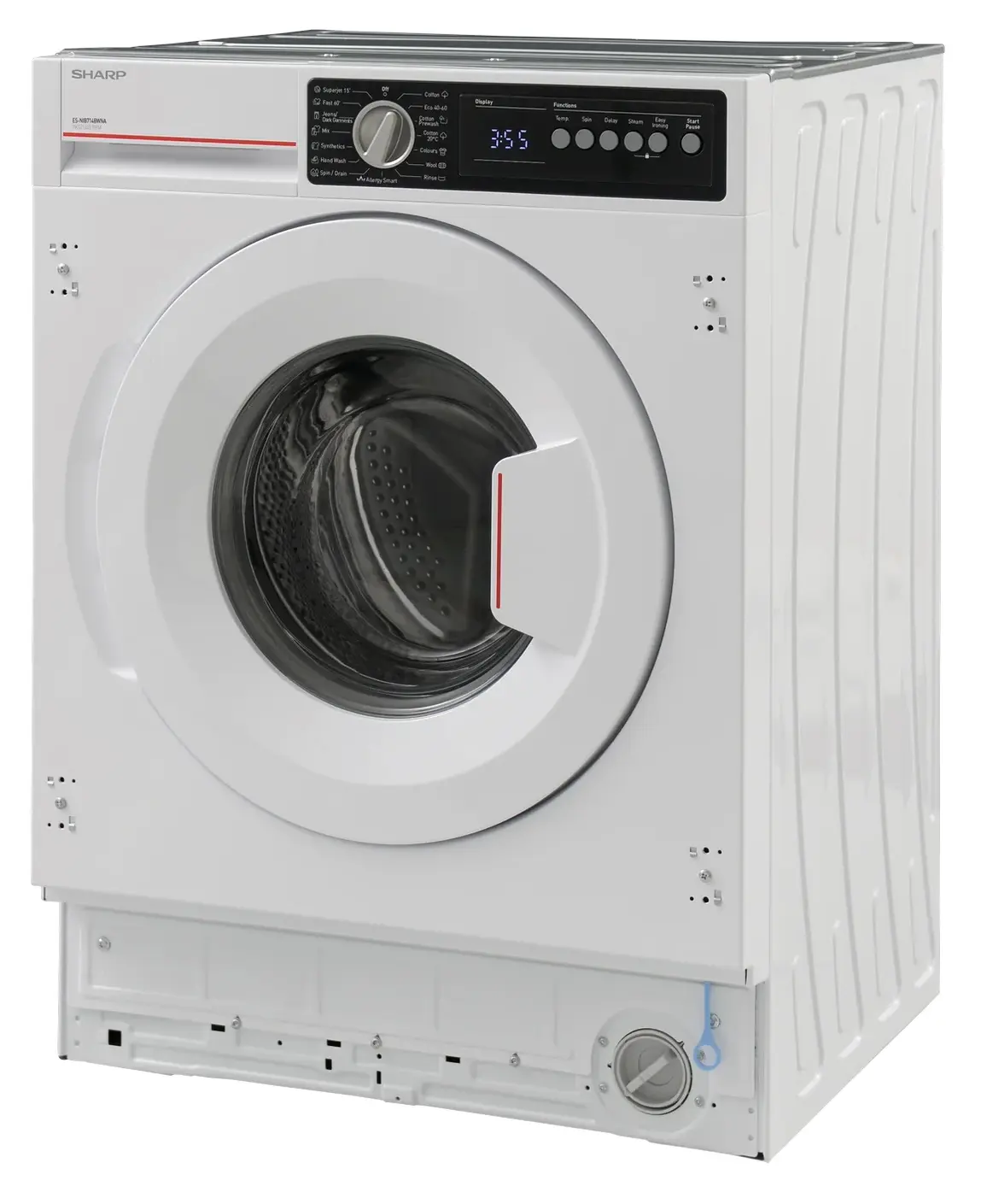 Masina de spalat incorporabila Sharp ES-NIB714BWNA (White)