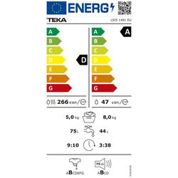 Masina de spalat incorporabila cu uscator Teka LSI5 1481 E (White) Thumb