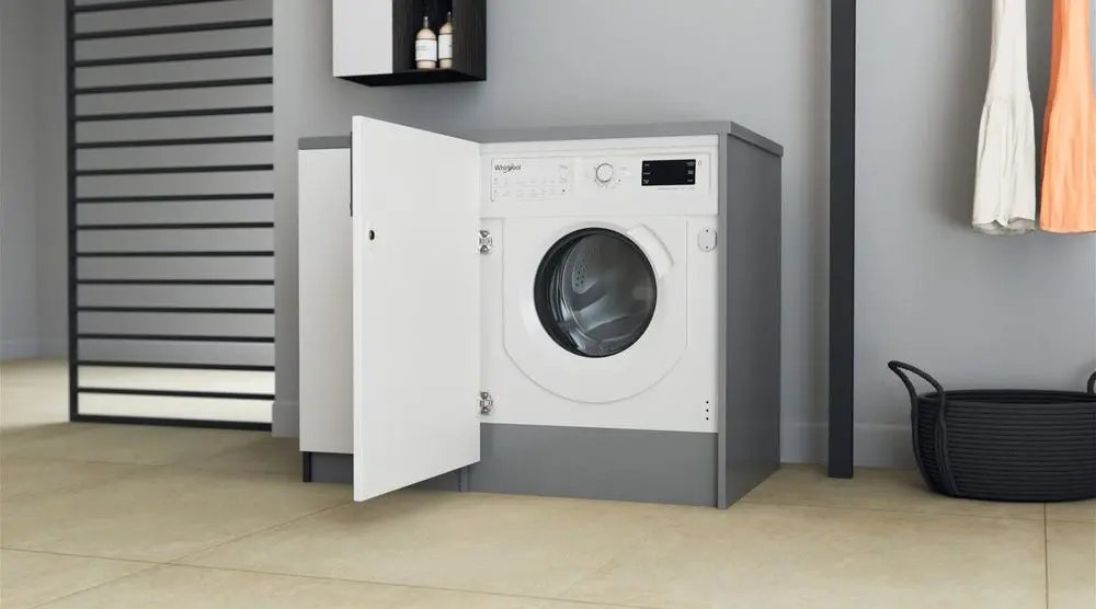 Masina de spalat incorporabila cu uscator Whirlpool BI WDWG 751482 EU N (White)