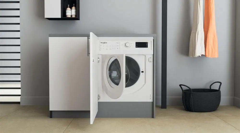 Masina de spalat incorporabila cu uscator Whirlpool BI WDWG 751482 EU N (White)