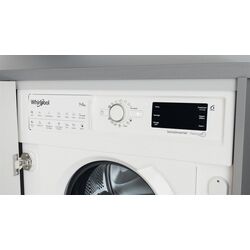 Masina de spalat incorporabila cu uscator Whirlpool BI WDWG 751482 EU N (White) Thumb