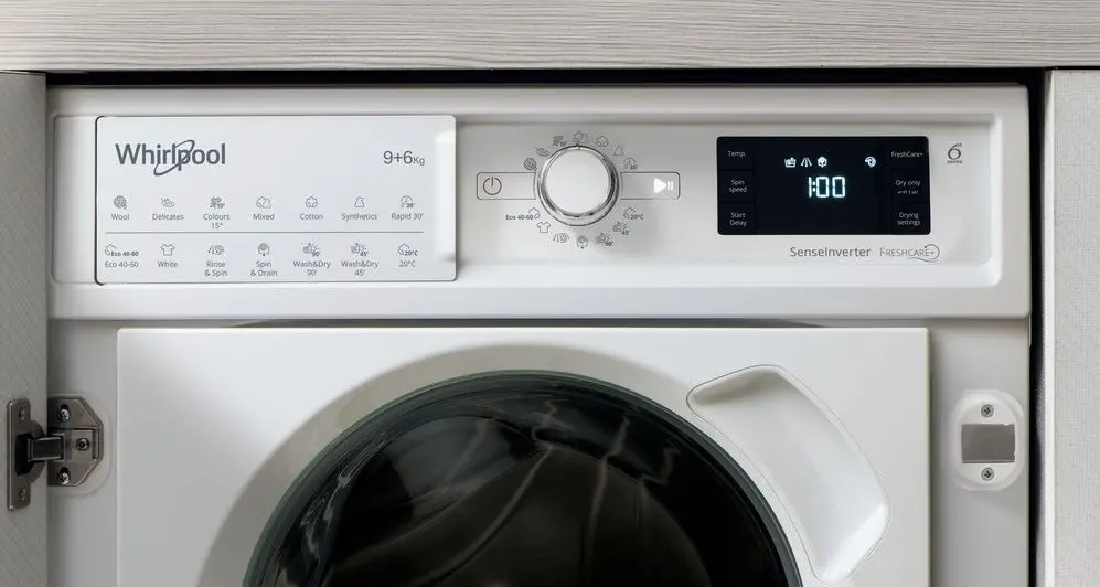 Встраиваемая стиральная машина с сушкой Whirlpool BI WDWG 961484 EU (White) - 7