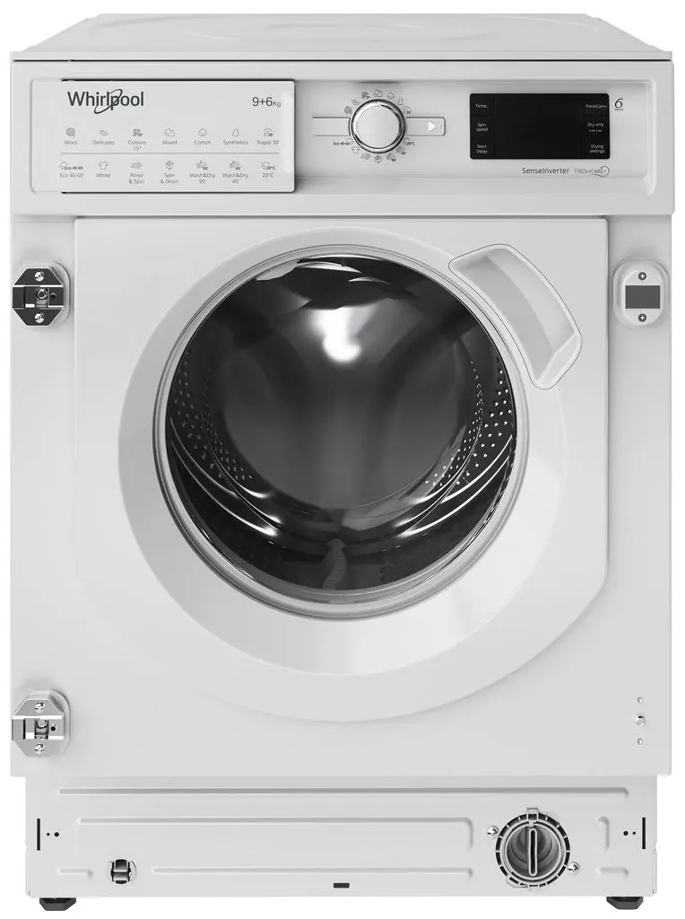 Встраиваемая стиральная машина с сушкой Whirlpool BI WDWG 961484 EU (White)