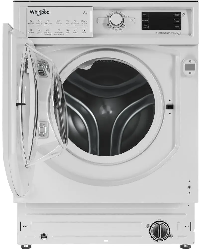Masina de spalat incorporabila Whirlpool BI WMWG 81484 PL (White)