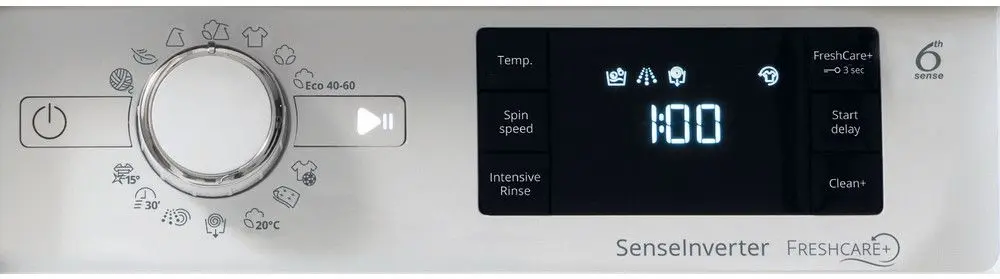 Mașină de spălat încorporabilă Whirlpool BI WMWG 81484 (White) - 6