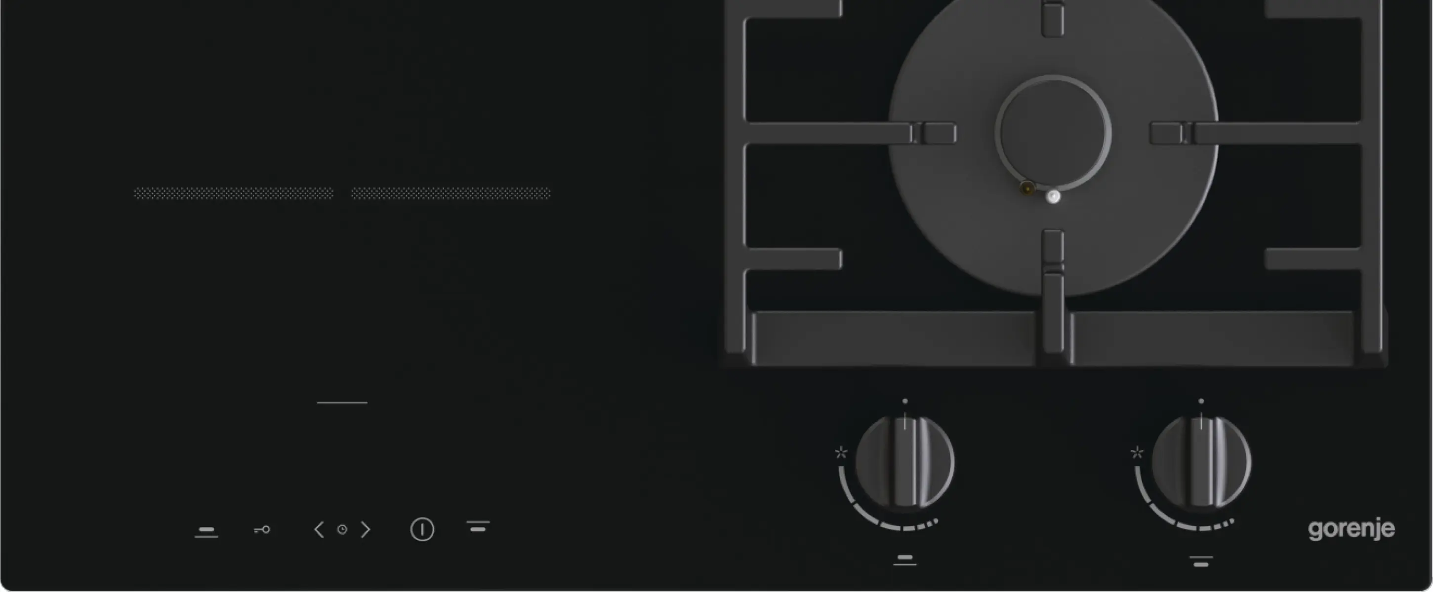 Aragaz incorporabil combinat Gorenje GCI691BSC (Black)
