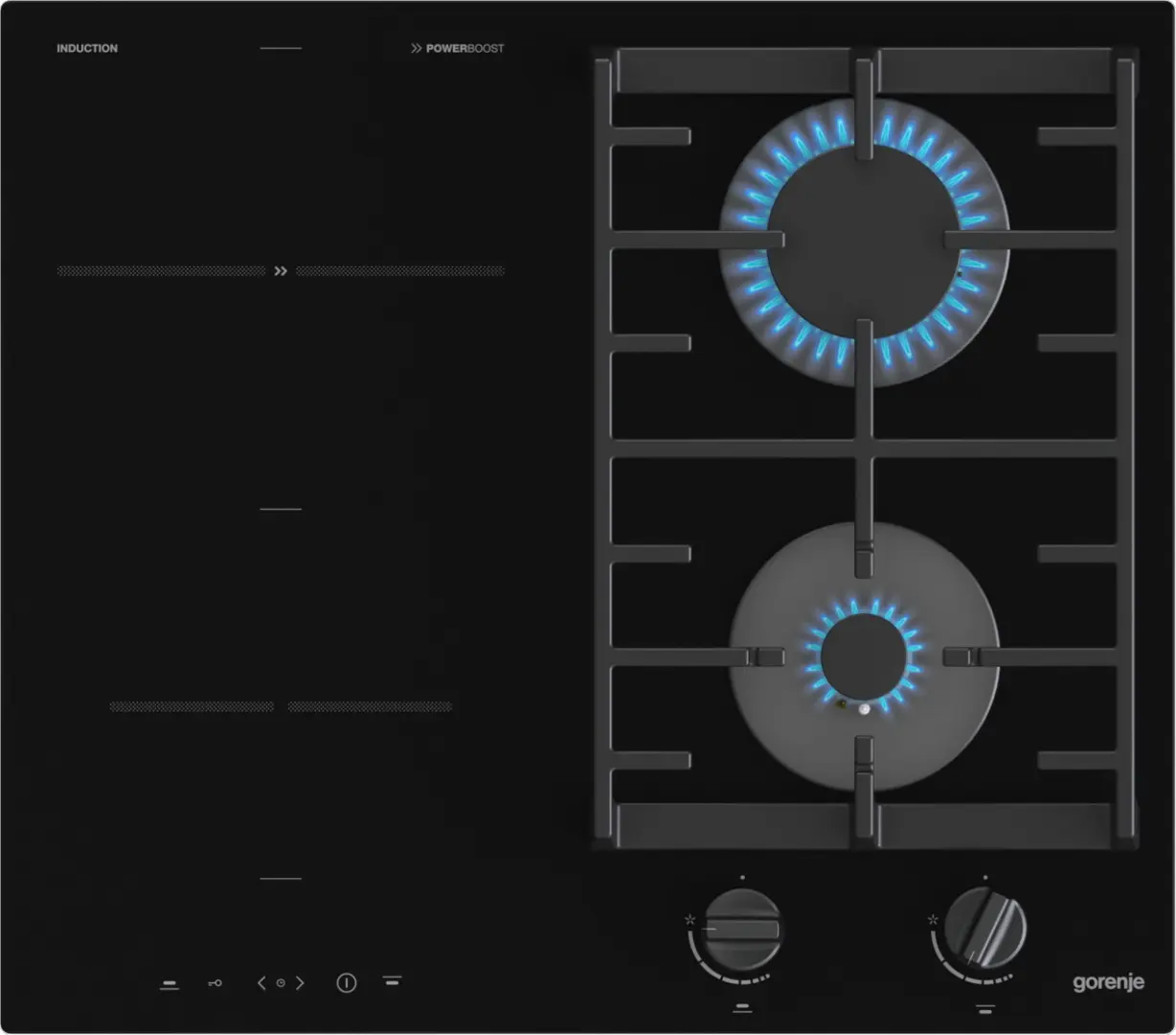 Aragaz incorporabil combinat Gorenje GCI691BSC (Black)