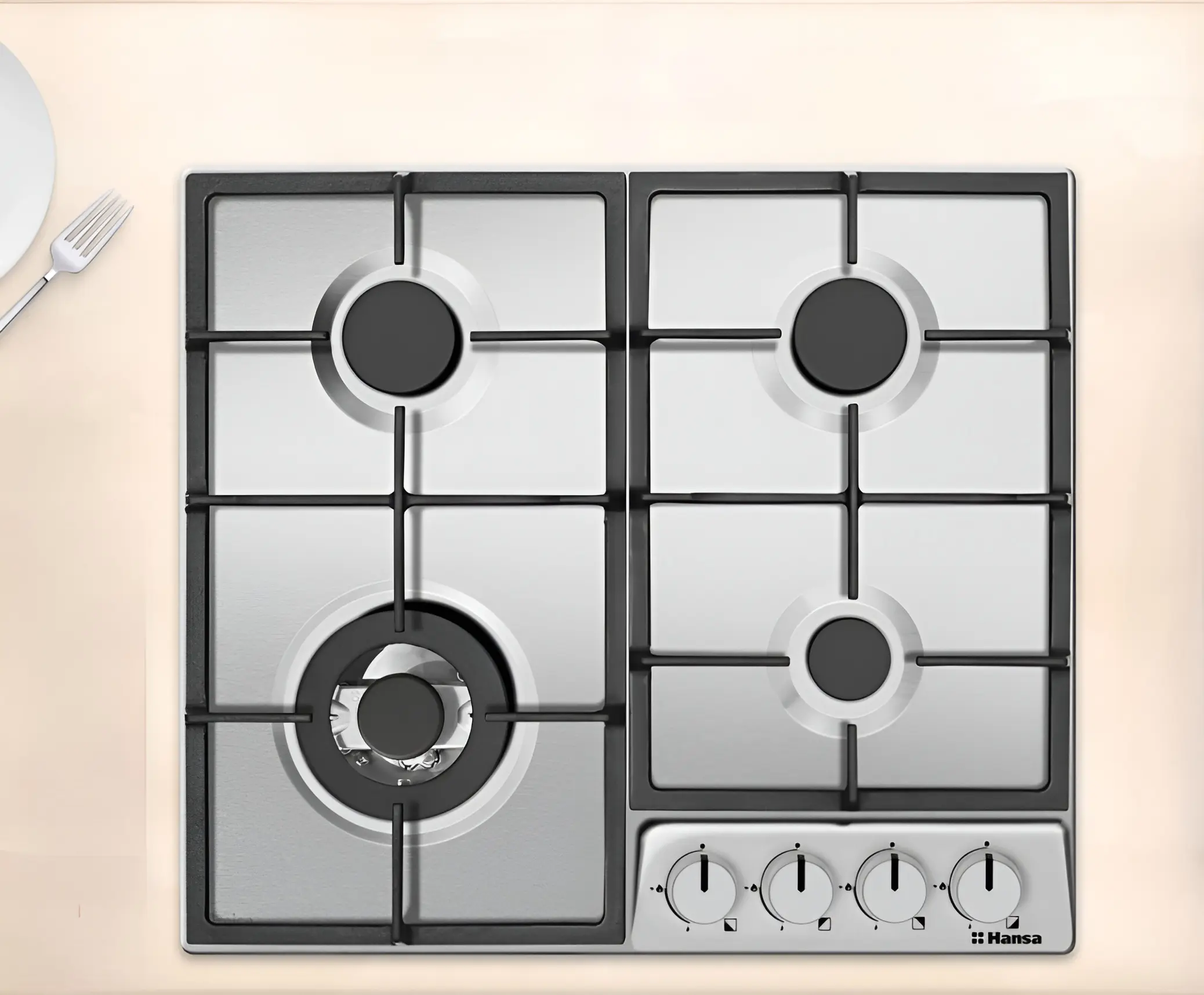 Aragaz incorporabil Hansa BHGI6718311 (Inox)