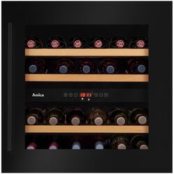 Vitrina de vinuri incorporabila Amica WCB2K60B36.1 (Black) Thumb