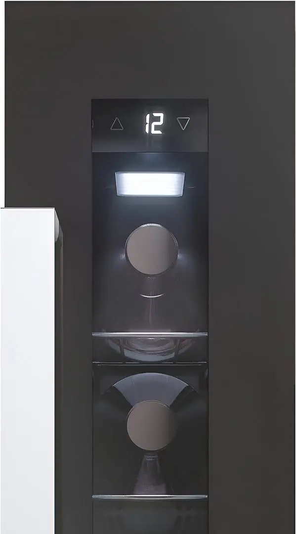 Vitrină de vinuri incorporabilă Candy DiVino CCVB 15/1 (Black)