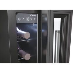 Vitrină de vinuri incorporabilă Candy DiVino CCVB 15/1 (Black) Thumb