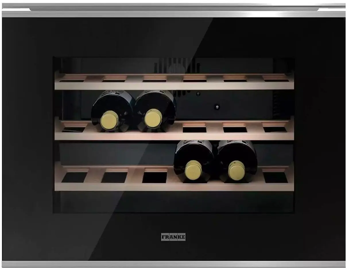 Vitrina de vinuri incorporabila Franke Mythos FMY 24 WCR XS (Black)