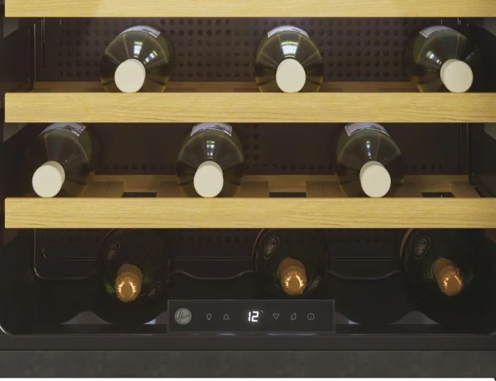 Vitrina de vinuri incorporabila Hoover HWCB 45/1 (Black)