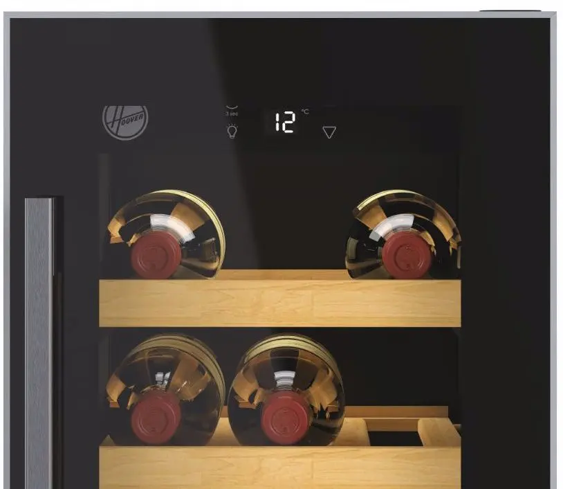 Vitrina de vinuri incorporabila Hoover HWCB 30/1 (Black)