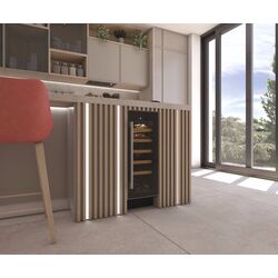 Vitrina de vinuri incorporabila Hoover HWCB 30/1 (Black) Thumb