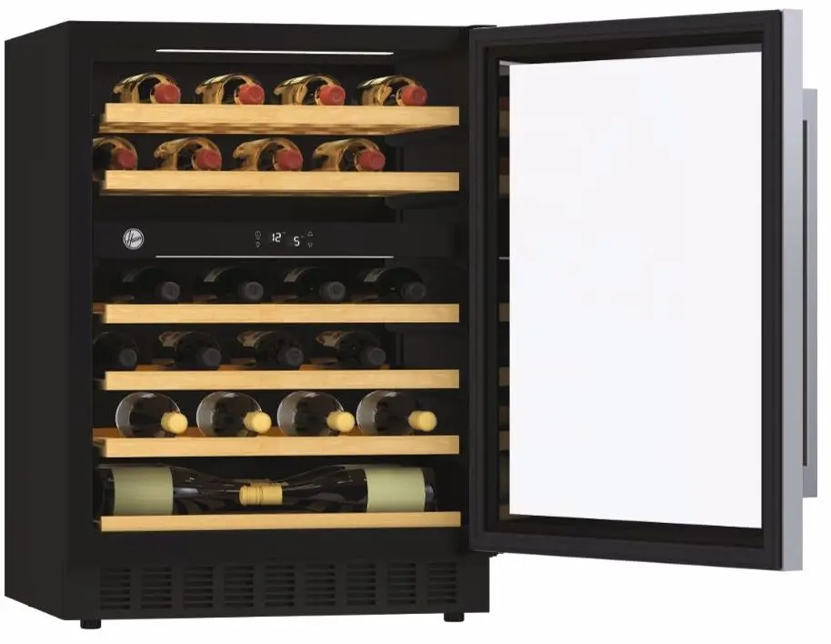 Vitrina de vinuri incorporabila Hoover HWCB 60/N (Black)